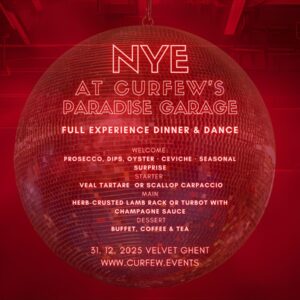 NYE Celebration at Curfew's paradise garage